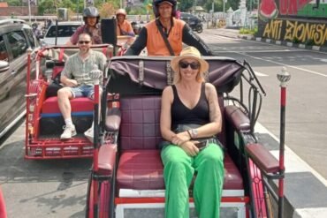 Autica's way of travel for a Cultural program in Yogyakarta