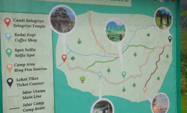 Yogyakarta tour Selogriyo Rice Fields and Borobudur